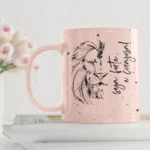 Caneca Seja Forte e Corajosa