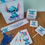 Stitch Azul - Kit Escolar