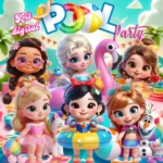 Kit Digital Princesas Poolparty