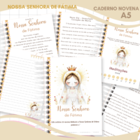 Caderno Novena N.S de Fátima - Imagem 3