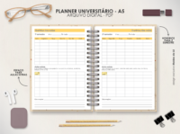 Planner A5 - Datado Horizontal - Imagem 10