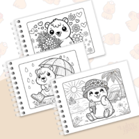 Livro de Colorir Capivaras A5 - Imagem 5