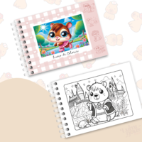 Livro de Colorir Capivaras A5 - Imagem 7