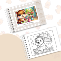 Livro de Colorir Capivaras A5 - Imagem 8