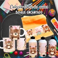 Bosque Encantado - Kit Escolar Sublimação - Imagem 12
