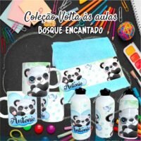 Bosque Encantado - Kit Escolar Sublimação - Imagem 13