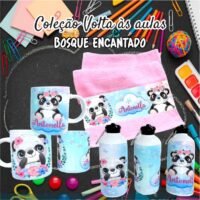 Bosque Encantado - Kit Escolar Sublimação - Imagem 14