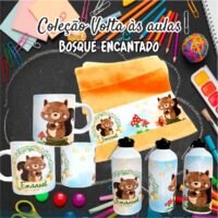 Bosque Encantado - Kit Escolar Sublimação - Imagem 15