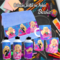 Barbie - Kit Escolar Sublimação - Imagem 8