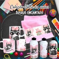 Bosque Encantado - Kit Escolar Sublimação - Imagem 29