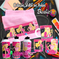 Barbie - Kit Escolar Sublimação - Imagem 23