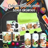 Bosque Encantado - Kit Escolar Sublimação - Imagem 2