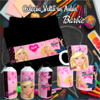 Barbie - Kit Escolar Sublimação - Imagem 10