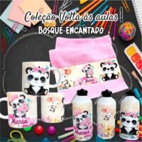 Bosque Encantado - Kit Escolar Sublimação - Imagem 25