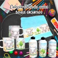 Bosque Encantado - Kit Escolar Sublimação - Imagem 7
