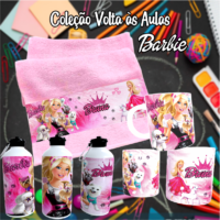 Barbie - Kit Escolar Sublimação - Imagem 14