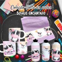 Bosque Encantado - Kit Escolar Sublimação - Imagem 33