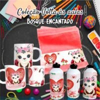 Bosque Encantado - Kit Escolar Sublimação - Imagem 34