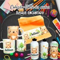 Bosque Encantado - Kit Escolar Sublimação - Imagem 9