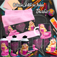 Barbie - Kit Escolar Sublimação - Imagem 16