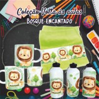 Bosque Encantado - Kit Escolar Sublimação - Imagem 3