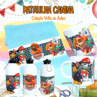 Patrulha Canina - Kit Escolar Sublimação - Imagem 10