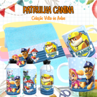Patrulha Canina - Kit Escolar Sublimação - Imagem 11