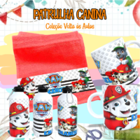 Patrulha Canina - Kit Escolar Sublimação - Imagem 12