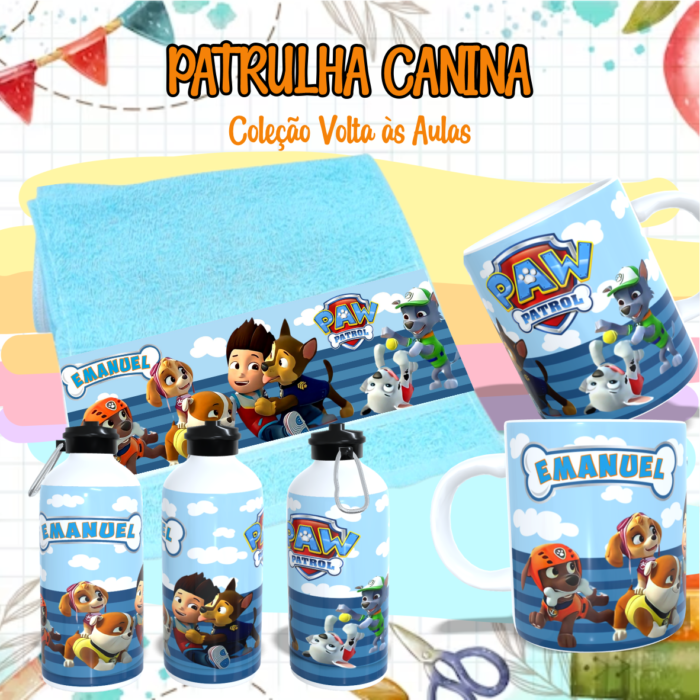 Patrulha Canina - Kit Escolar Sublimação - Imagem 13