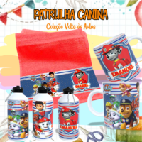Patrulha Canina - Kit Escolar Sublimação - Imagem 14