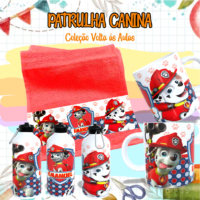 Patrulha Canina - Kit Escolar Sublimação - Imagem 6