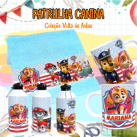 Patrulha Canina - Kit Escolar Sublimação - Imagem 9