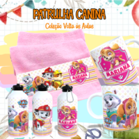 Patrulha Canina - Kit Escolar Sublimação - Imagem 16