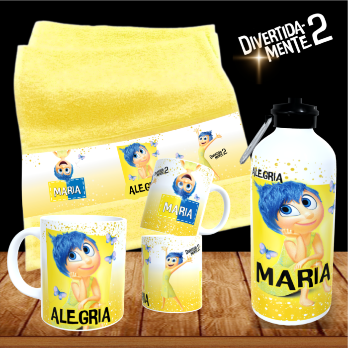 Divertidamente 2 - Kit Escolar Sublimação - Imagem 1