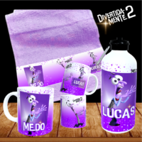 Divertidamente 2 - Kit Escolar Sublimação - Imagem 9
