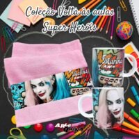 Super Heróis - Kit Escolar Sublimação - Imagem 3