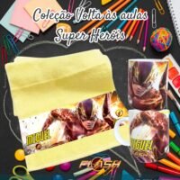 Super Heróis - Kit Escolar Sublimação - Imagem 11