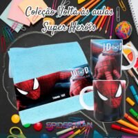 Super Heróis - Kit Escolar Sublimação - Imagem 8