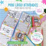 Mini Livro Atividades Volta às Aulas