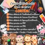 Bosque Encantado - Kit Escolar Sublimação