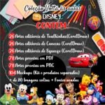 Disney - Kit Escolar Sublimação