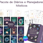 Pacote de Diários e Planejadores Místicos