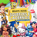 Squeezes e Cadernos