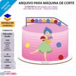 Topo de Bolo Alegria Divertidamente