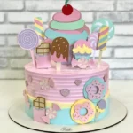 Topo de Bolo Confeitaria Camadas