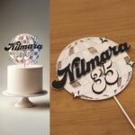 Topo de bolo _ Globo Espelhado