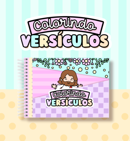 Livro de Colorir Autoral Colorindo Versículos