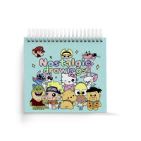 Nostalgic Drawing - Livro de Colorir - Imagem 2