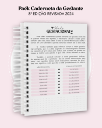 Pack 8 Edição Caderneta Gestante Revisada - Imagem 3