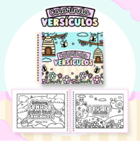 Livro de Colorir Autoral Colorindo Versículos - Imagem 11